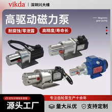 微型磁力泵计量泵高温高压液体磁力泵计量泵泵头不锈钢磁力泵厂家