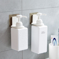 Hole-free Shower Gel Hook Wall Mount Shampoo Rack Creative No-Trace Hook Powerful Wall Mounted Storage