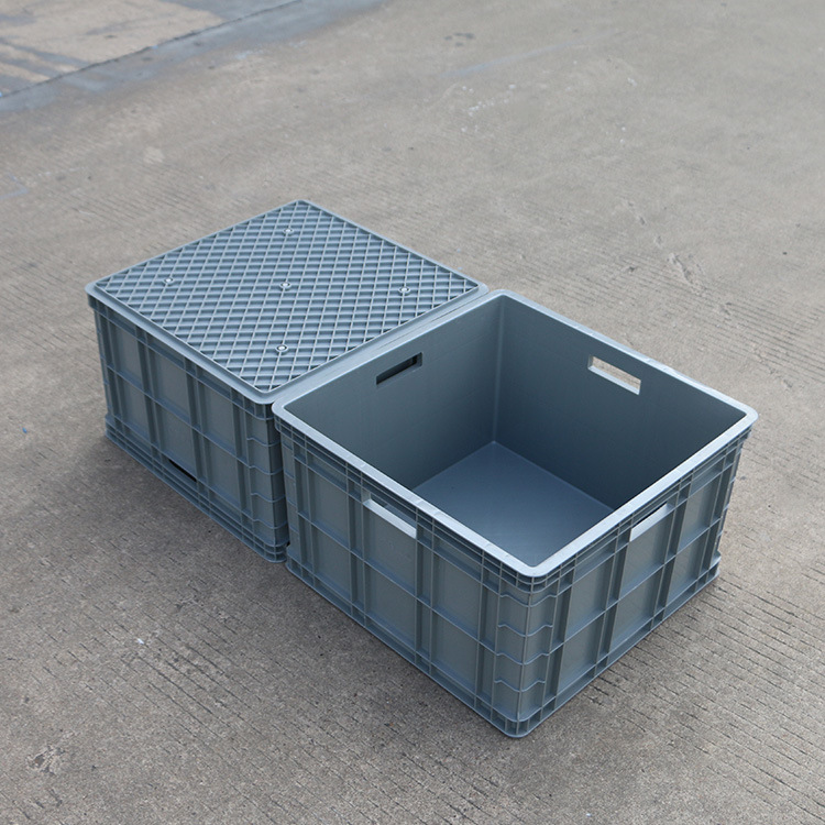 Caja de almacenamiento logística con tapa para piezas automotrices image 5