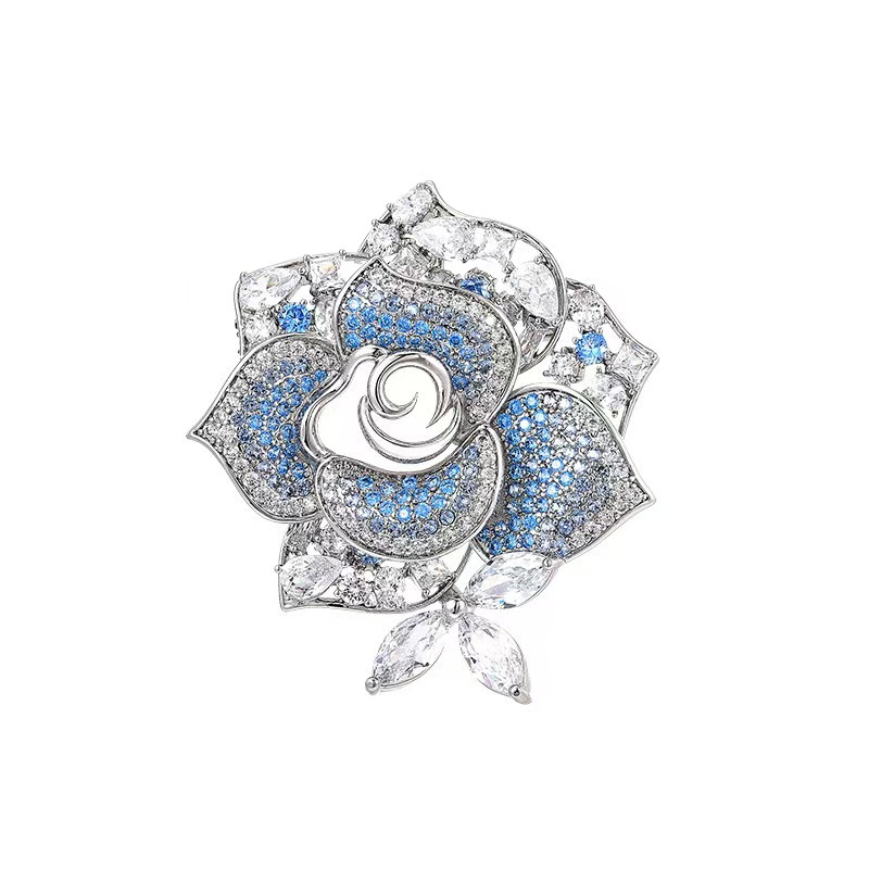 Exquisite Rosenbrosche Für Damen Elegante Mode Anstecknadel_voghion.com