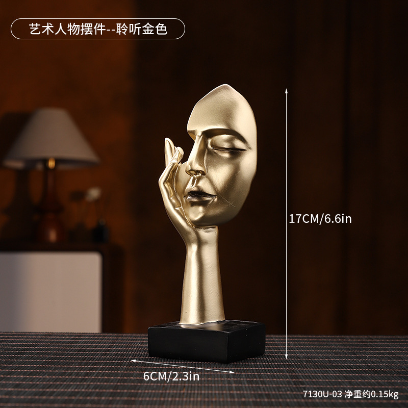 Listening-golden