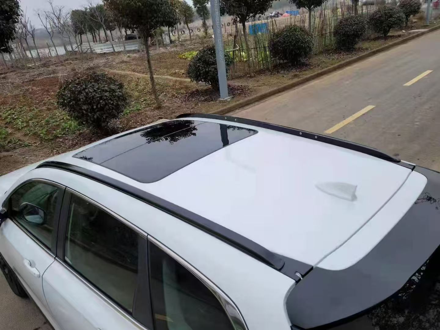 Suitable for 12-26 models of CRV original factory roof racks, specifically for Honda. 21 models of modified no-drill CRV HaoYing