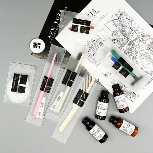 Hotel disposable toothbrushes, toothpaste, soft hair tooth tools, travel hygiene products, guesthouses, inns, one-time hotel sets