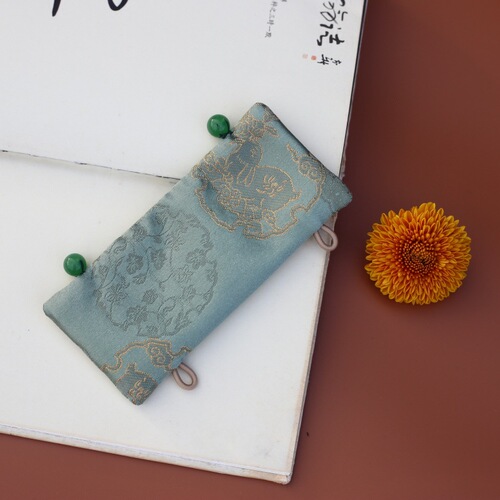 a21 color silver kettle handle anti-scalding cloth bag Japanese style iron kettle handle insulation pad handle handle kettle handle brocade fabric