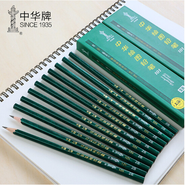 Pencil HB/H/2H/3H/6H/B/2B/3B/3B/4B/5B/6B/8B Chinese Brand Student…