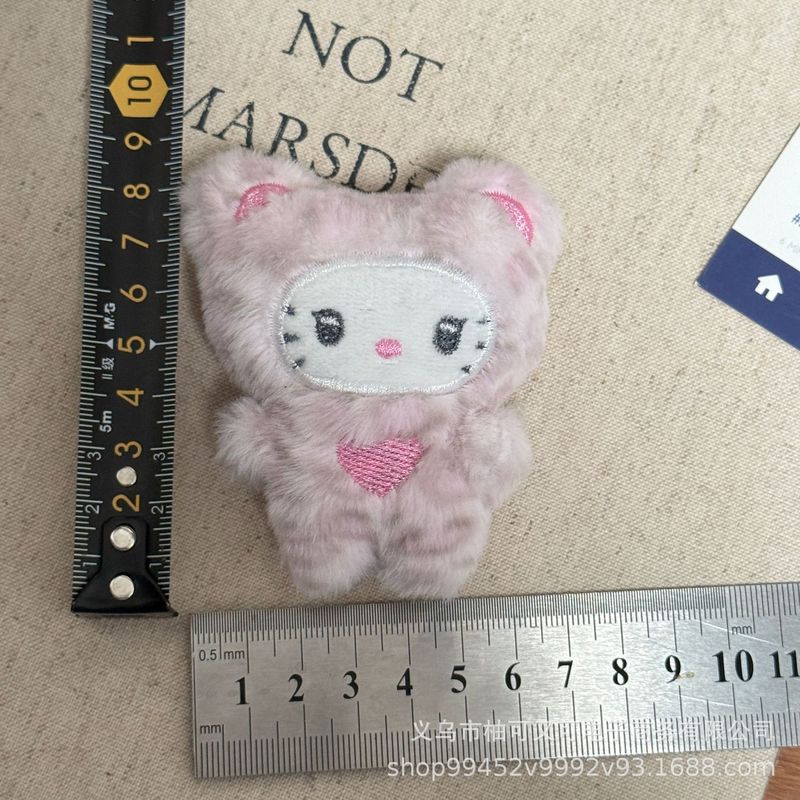 可爱甜美少女卡通凯蒂猫毛绒发饰围巾手套挂件胸针配件辅料配饰|undefined
