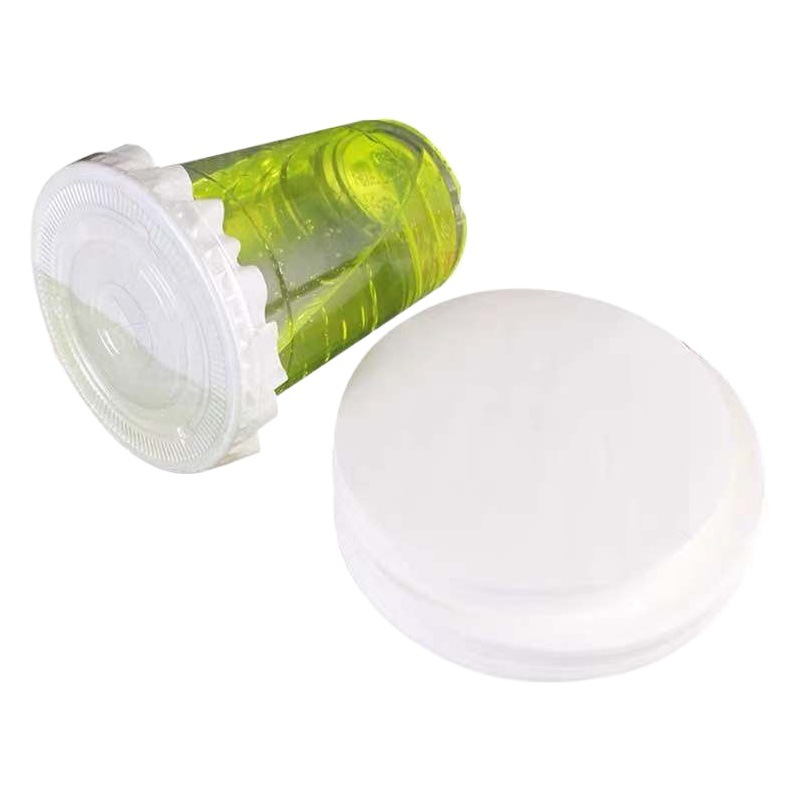 Desechables café leche taza de té a prueba de fugas de papel bebida de leche de soja película de sellado almohadilla de té de leche para llevar película de sellado especial