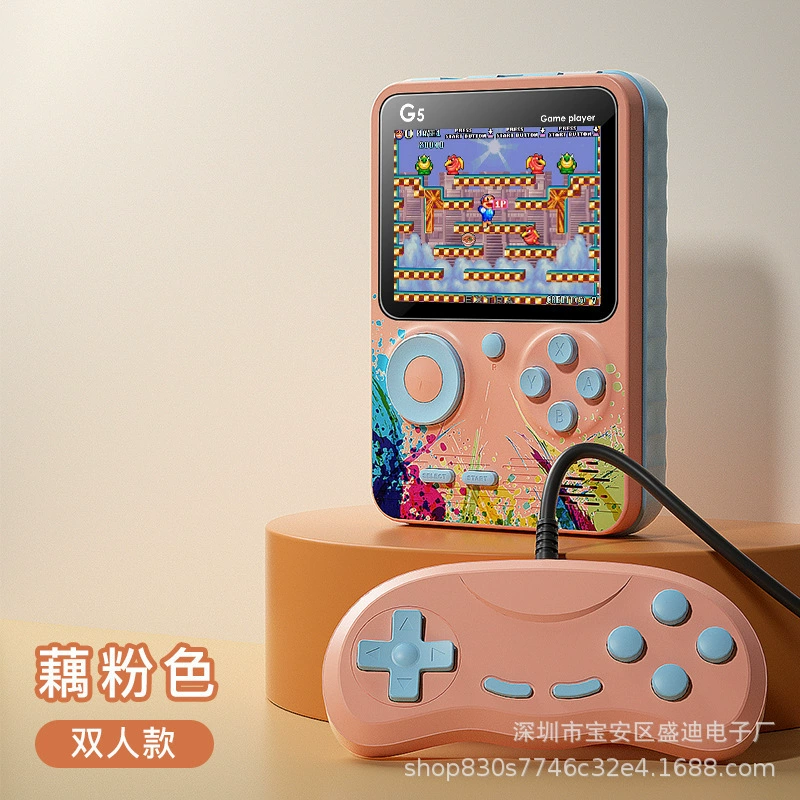 Retro fighting game console for double, nostalgia, 3.0inch, (Cross-border trading)