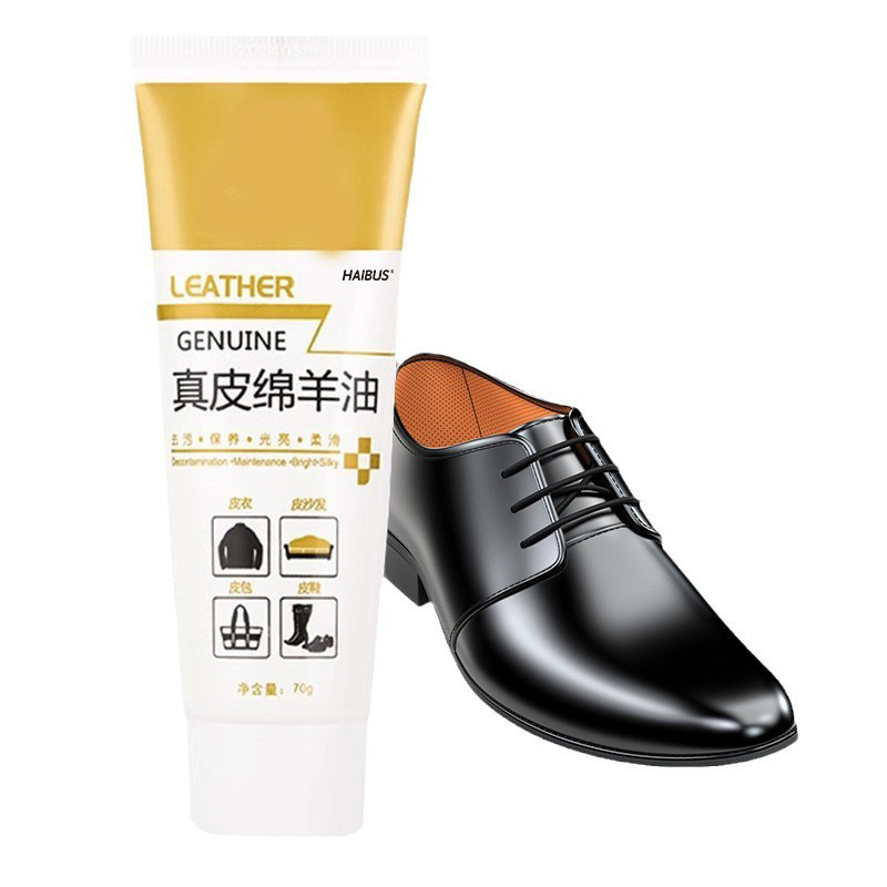 Aceite de zapatos de cuero negro, aceite de mantenimiento de cuero marrón incoloro, artefacto de limpieza de zapatos, cera de zapatos de cuidado de aceite de oveja de alto nivel
