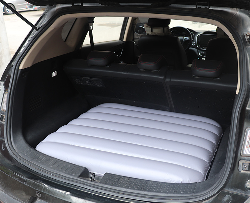 Car Self-driving Tour Car Inflatable Bed Car Travel Bed Rear Middle Bed SUV Trunk Air Cushion Bed Outdoor Sleep