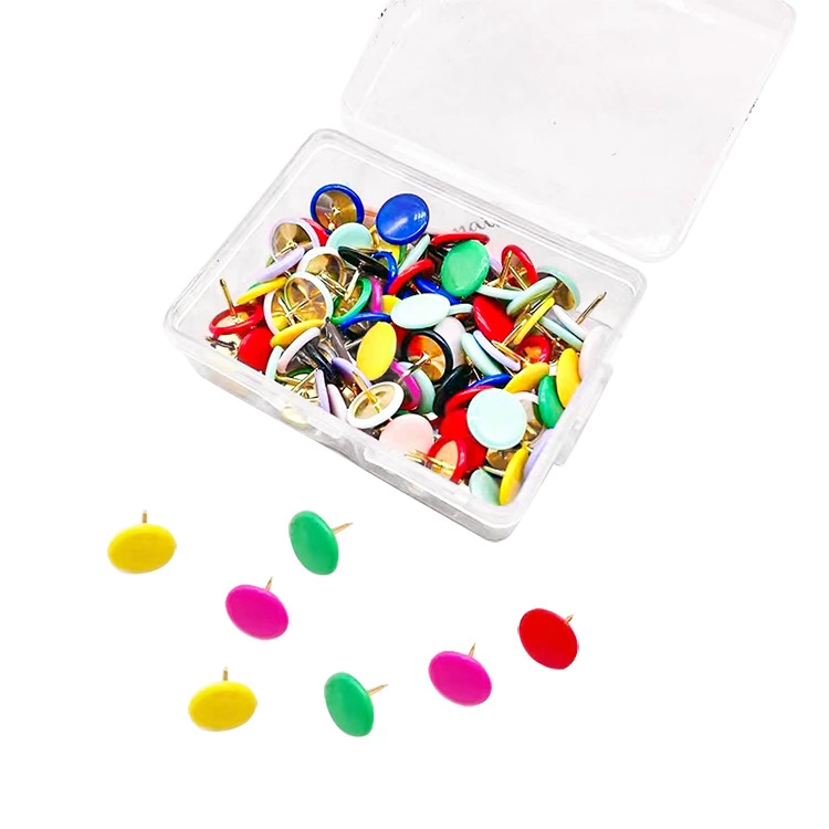 Цвет кнопки 100/50 круглые фиксированные кнопки детский сад класс студенты с маленькими кнопками