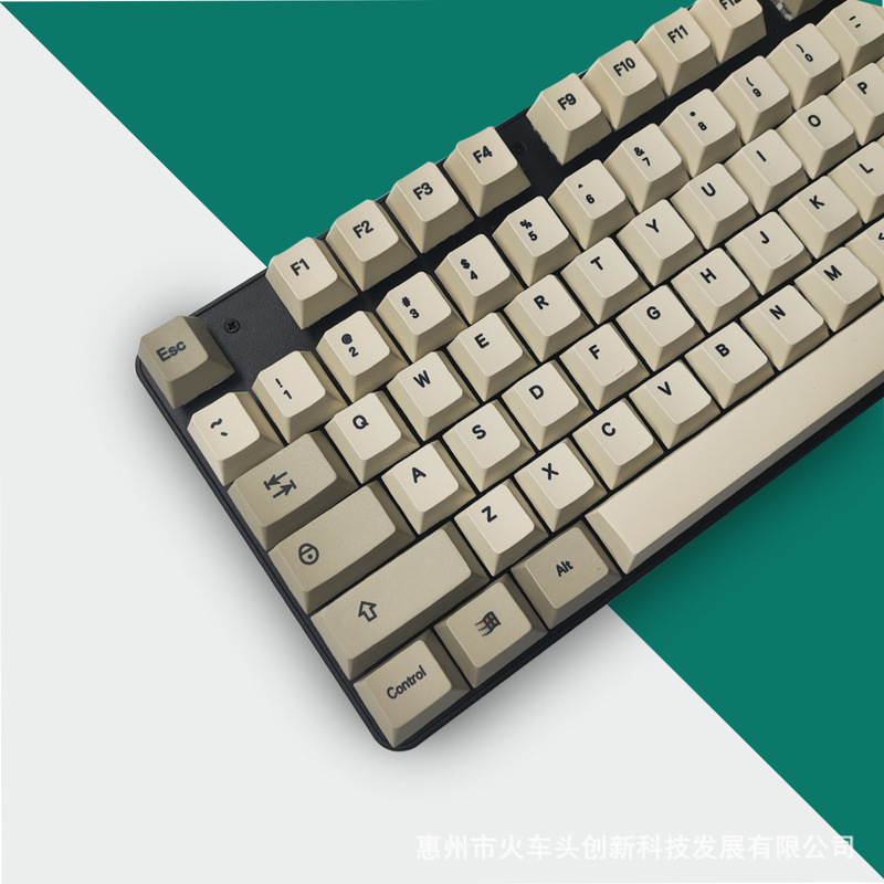 GMK9009 retro-style PBT sublimation keycaps, 149 keys, original height, Russian, Japanese, Thai phonetic notation