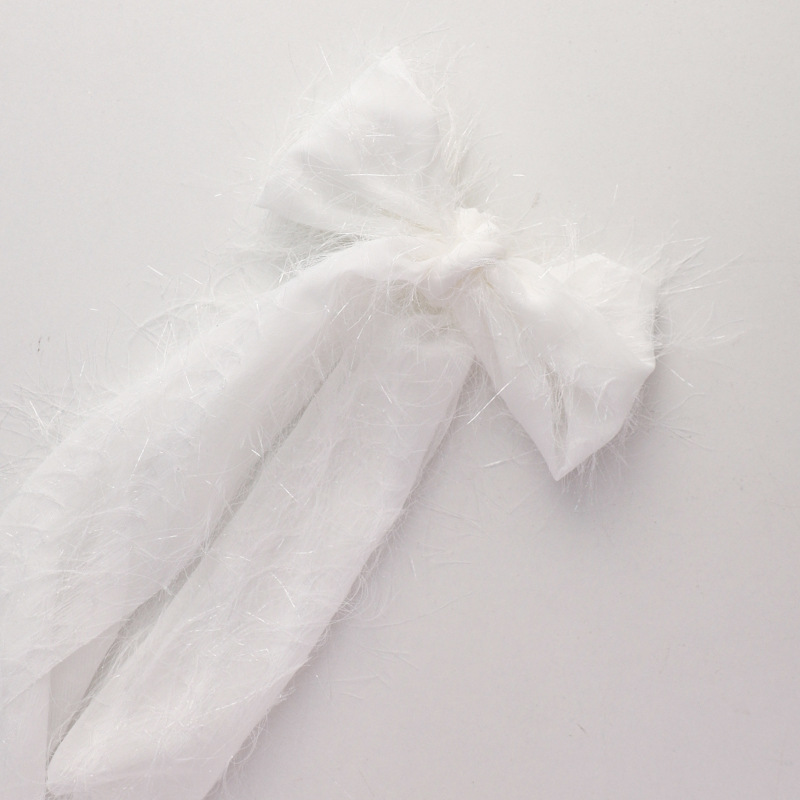 Día de la madre de siete colores 520 nuevos productos tela de gasa con borlas francesas lazo floristería decoración de bricolaje material floral