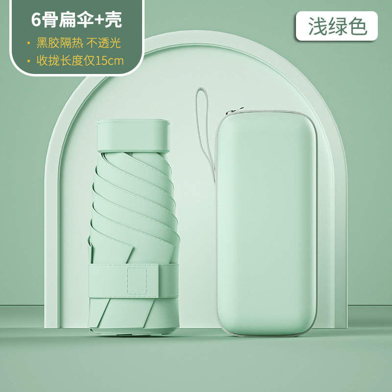 Verde pálido - Mini-combinación + cubierta de tarjetas