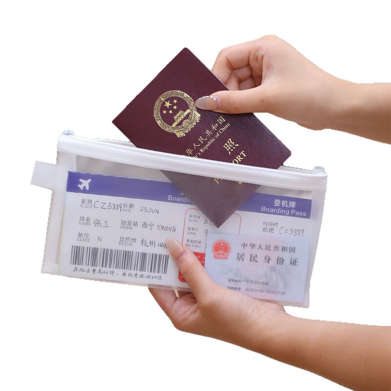 护照收纳包出国旅游便携身份证登机牌卡包保护套a4文件证件收纳袋|undefined