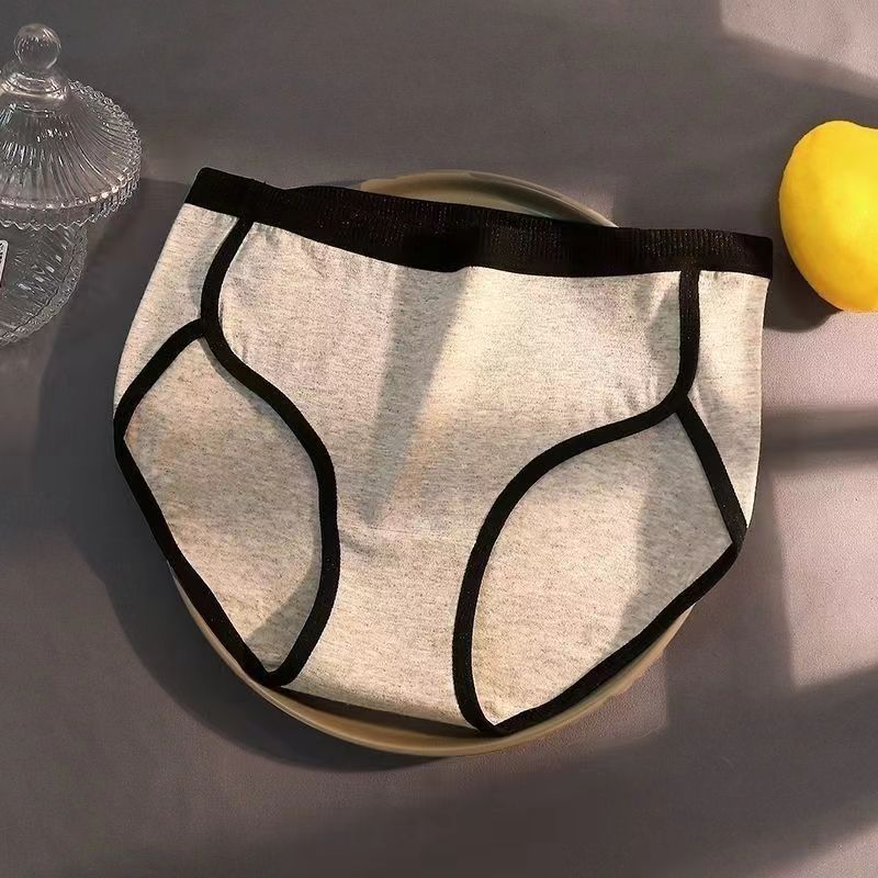 下着の女性の純綿の学生の韓国版の中で腰のセクシーな純綿の快適な通気性の抗菌の少女の大きいサイズのズボンの頭の三角のズボン