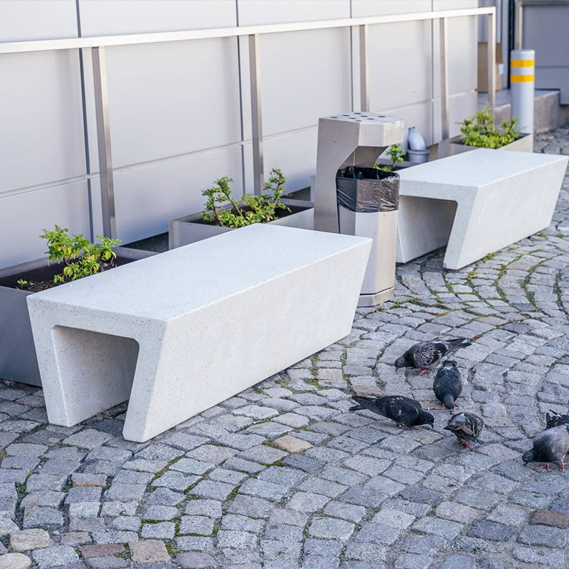 Антикоррозийная деревянная бетонная парковая скамейка, уличная скамейка, стул для отдыха, скамейка во дворе, скамейка из цельного дерева, скамейка