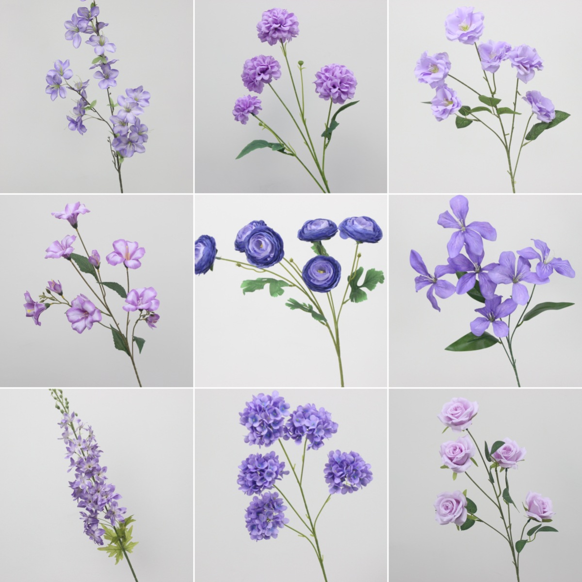 10 ramas floral púrpura imitación floral floral arco floral decoración floral falsa vino floral decoración de boda roja