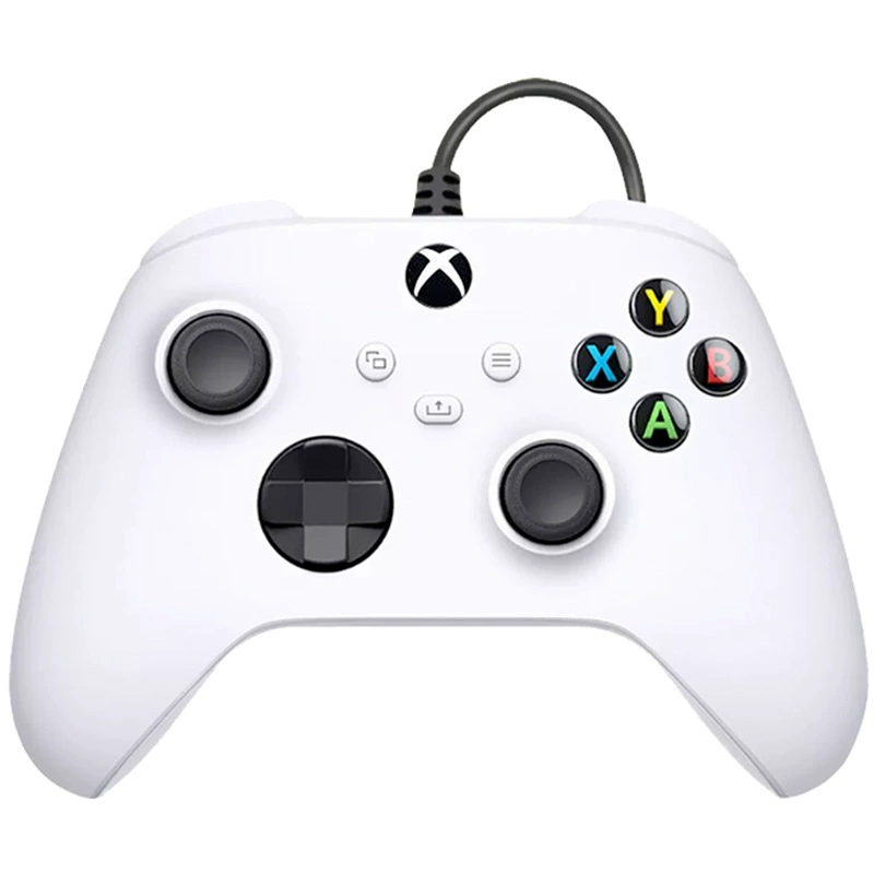 Совместимо с Xbox Series проводной контроллер Xboxone консоль ПК универсальная игра с отверстием для наушников