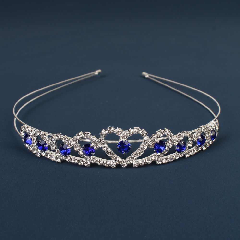 Comercio exterior transfronterizo coreano nupcial forma simple foto tocado perla rhinestone dulce diadema de diamante japonés y coreano diadema