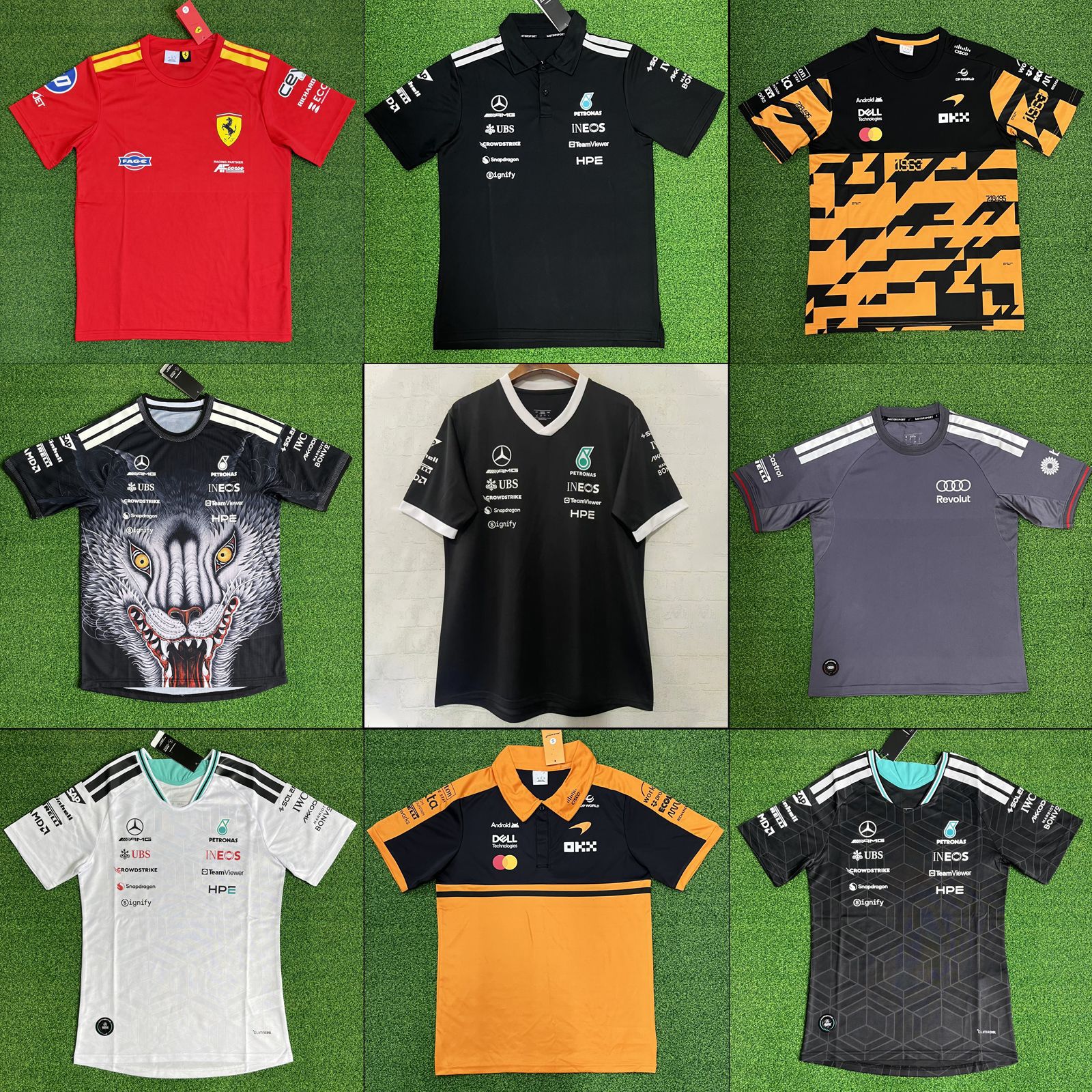 2026 New F1 Racing Suits Mercedes-Benz Ferrari Formula One McLaren Aston Martin Audi
