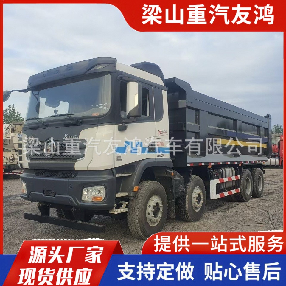 Cross-Border African Rear Eight-Wheel Dump Truck, Mining Rear Flip Engineering Vehicle, Used 10-Wheel Dump Truck