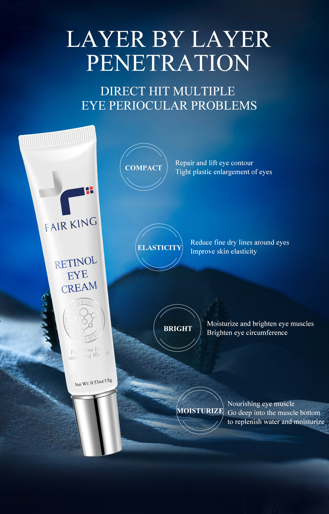 FAIRKING Fairking 035 Eye Cream Application Scenario