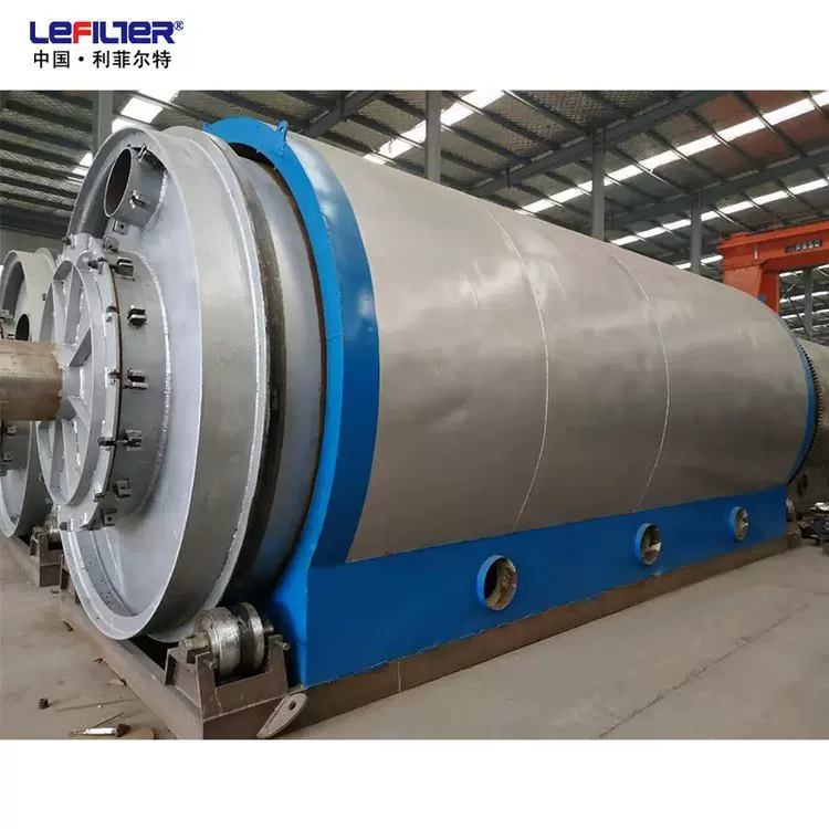 利菲尔特  废旧塑料轮胎热裂解处理设备 轮胎油生产设备