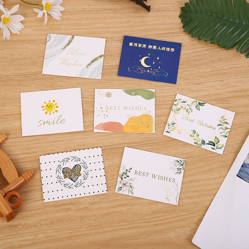 Aliexpress Father's Day Gold Stamping Creative Simple Ins Style Birthday Greeting Card Flower Shop Postcard Card Head Packaging Aliexpress Father's Day Gold Stamping Creative Simple Ins Style Birthday Greeting Card Flower Shop Postcard Card Head Packaging