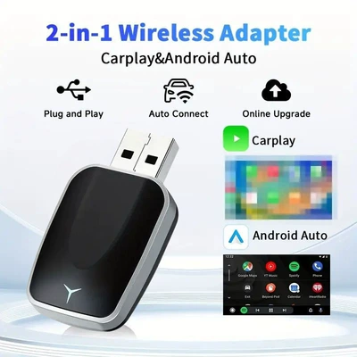 Hot-selling carplay box, wired to wireless adapter, Android Auto car connectivity box, wireless carplay