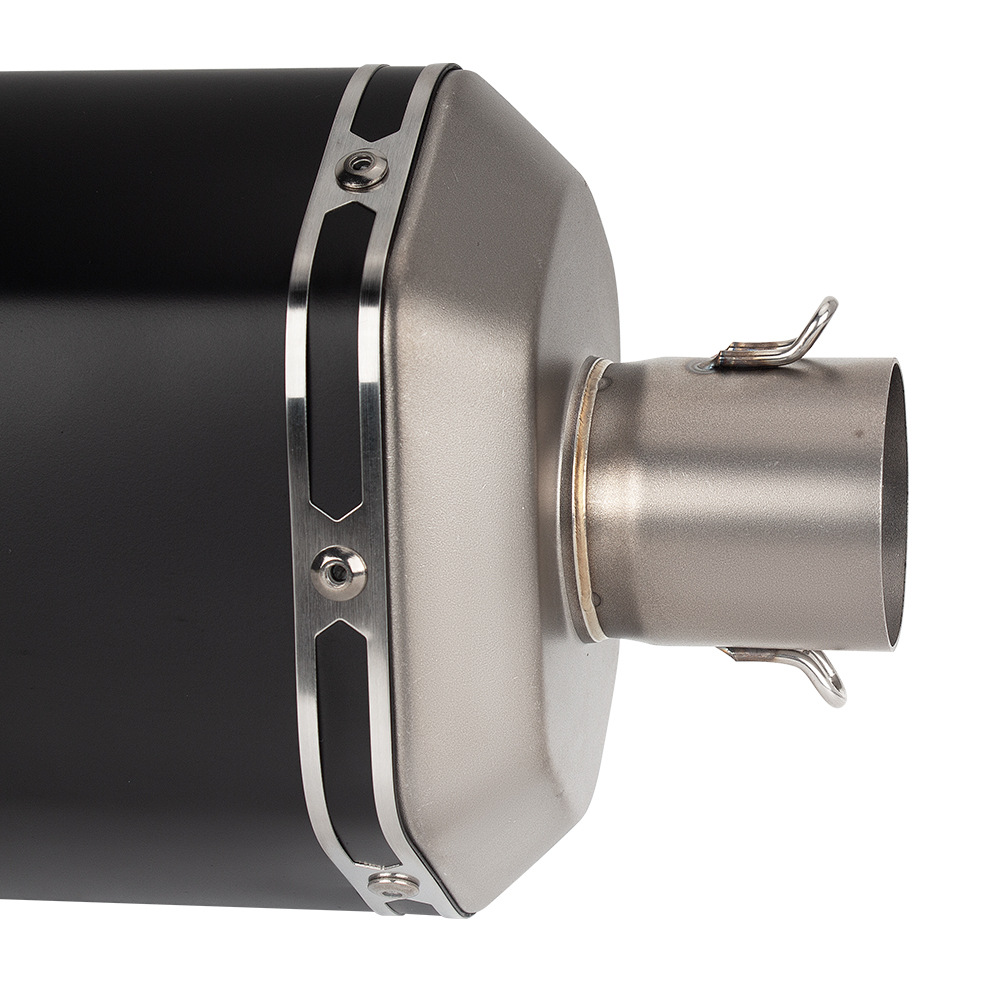 S7 shield motorcycle exhaust pipe universal exhaust tail section is commonly used in spring breeze 3000SR/ninja 650/pedal
