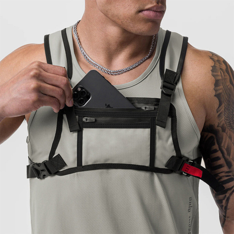新しい戦術的なバックパックダイビング布登山バッグ屋外多機能防水耐摩耗性スポーツフィットネスバッグ携帯電話バッグ|undefined
