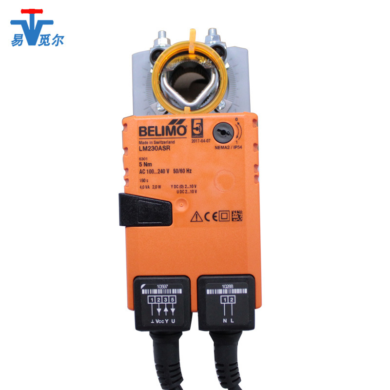 搏力谋belimo LM230ASR LMU230SR 风阀执行器  220v模拟量驱动器