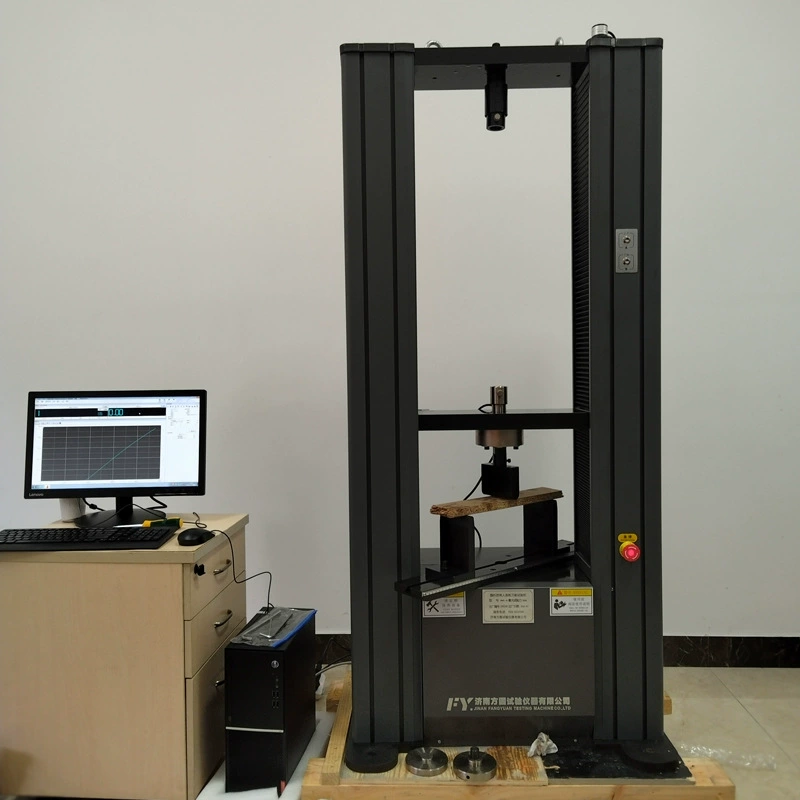 Оборудование для испытания прочности на разрыв стекловолоконной сетки, испытание на прочность на разрыв, испытание на удлинение при разрушении, испытательная машина 10KN