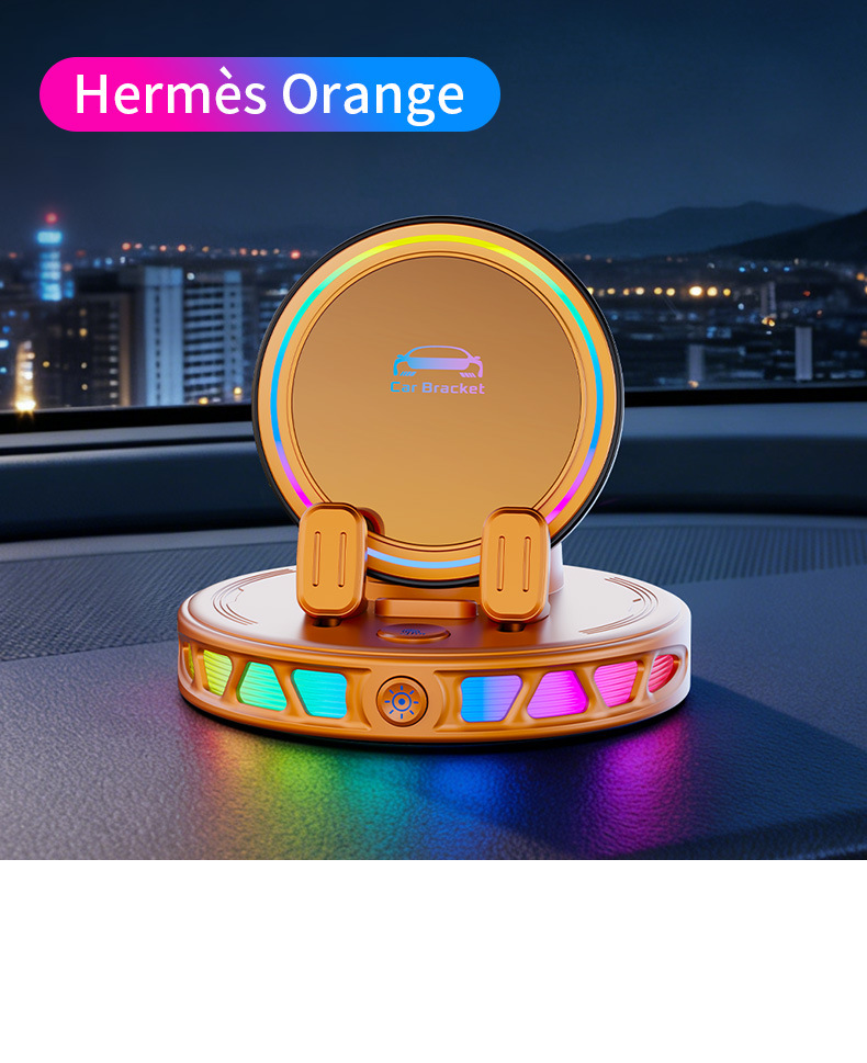 Cross-Border Hot-Selling Car-Mounted Smart Electric Phone Holder with Wireless Charging, Stable Navigation Support for the Dashboard