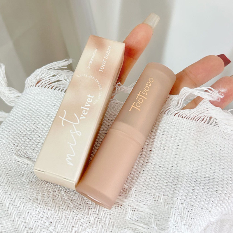 TootDodo lipstick air mist velvet enhance complexion long-lasting non-stick cup soft mist matte nude lipstick