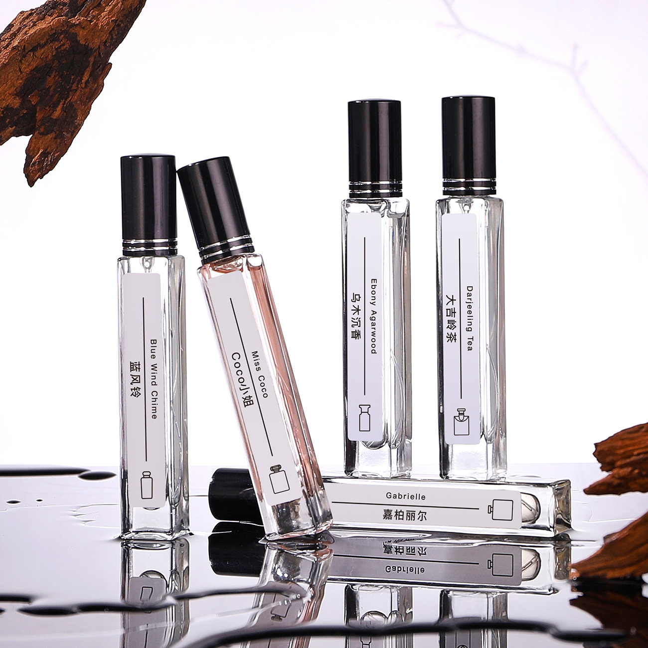 Scent Girl Perfume Sample 10ml Fashion Show Live Commercial Street Perfume Factory Wholesale for Men and Women