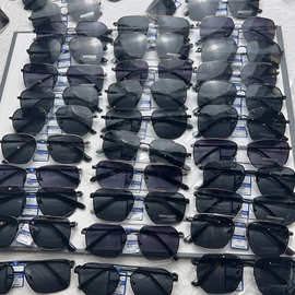 2025新款男士太阳镜时尚个性镂空遮阳镜大脸显瘦防紫外线偏光墨镜