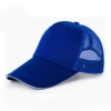 Blue hair mesh