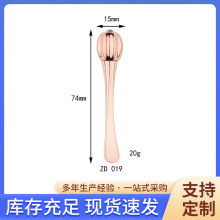 74mm金属眼霜棒双头两用眼霜导入涂抹棒化妆品SEDEX 4P厂家供应