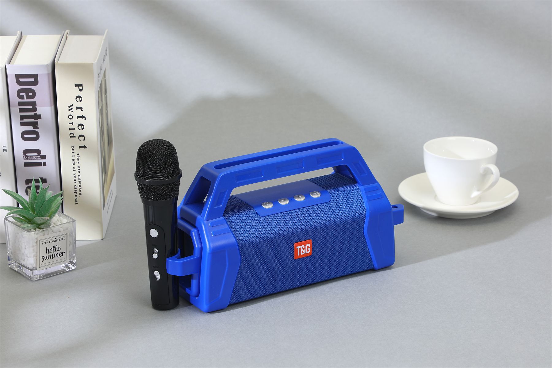 TG538 entretenimiento familiar K canción altavoz Bluetooth portátil de alta calidad radio inalámbrica USB conexión de tarjeta T