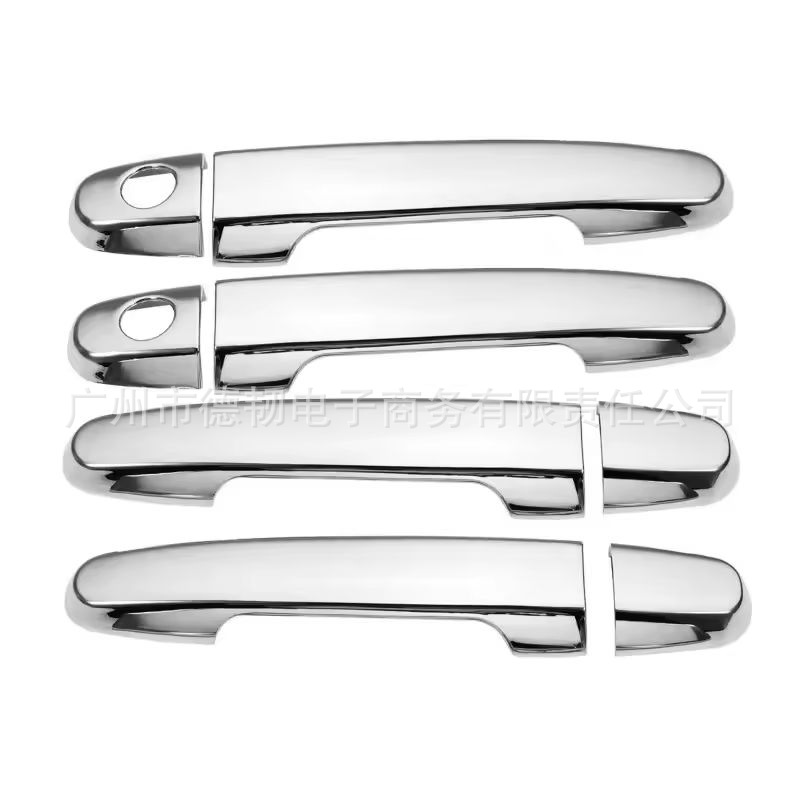 Suitable for Toyota Ractis 2005-2010 Chrome Handle Sticker Door Handle Decorative Outer Handle Cover