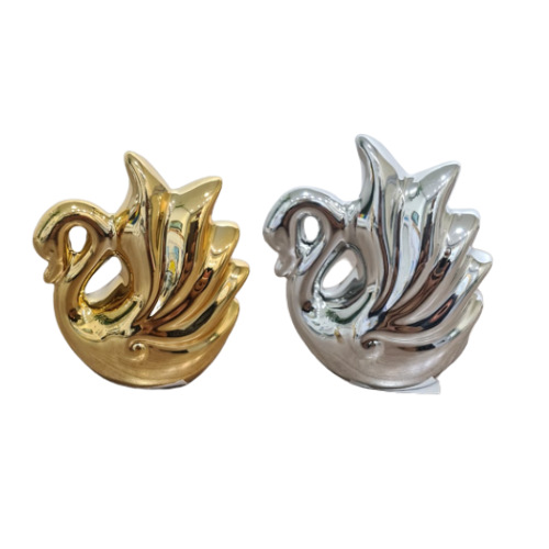 modern swan for St. Valentine's Day