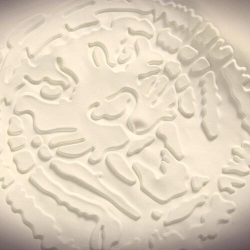 Summer Japanese Space Cotton Large Men's Loose 3D Korean Style Youth Crew Neck Half Sleeve Printed T-shirt