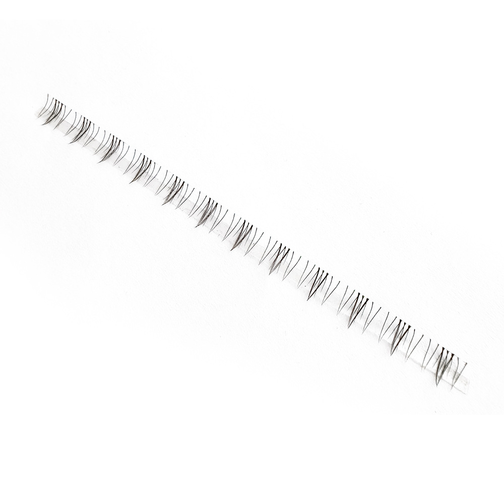 Fábrica directa venta en caliente al por mayor pestañas falsas trilogía bajo las pestañas de flores de sol productos semiacabados puros pestañas salvajes