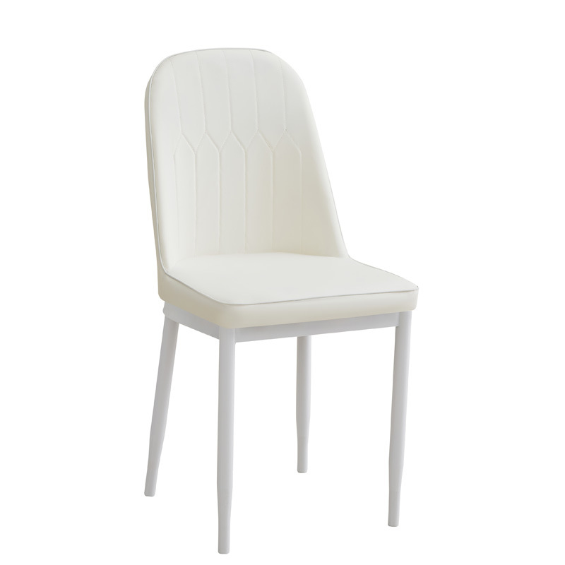 Silla de comedor de lujo ligera, taburetes domésticos, estilo nórdico simple, mesas y sillas de maquillaje en línea, restaurantes de hotel, mesas y sillas de comedor de hierro forjado