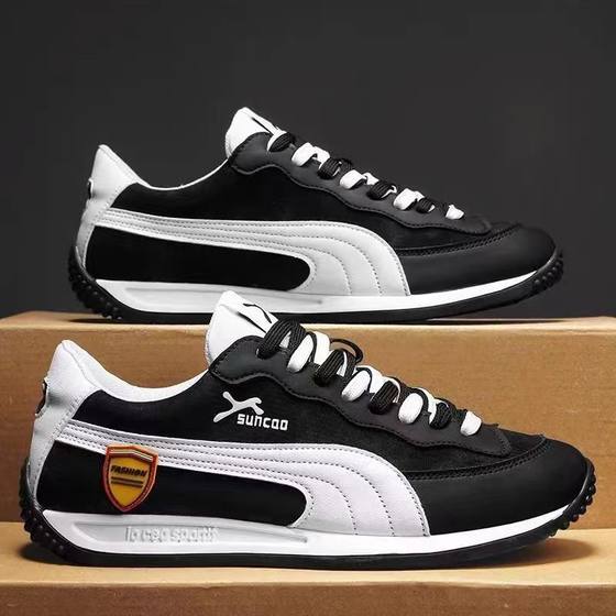 2024 new men's shoes trendy all-matching men's Argan shoes board shoes men's sports low-top leather casual shoes trendy shoes