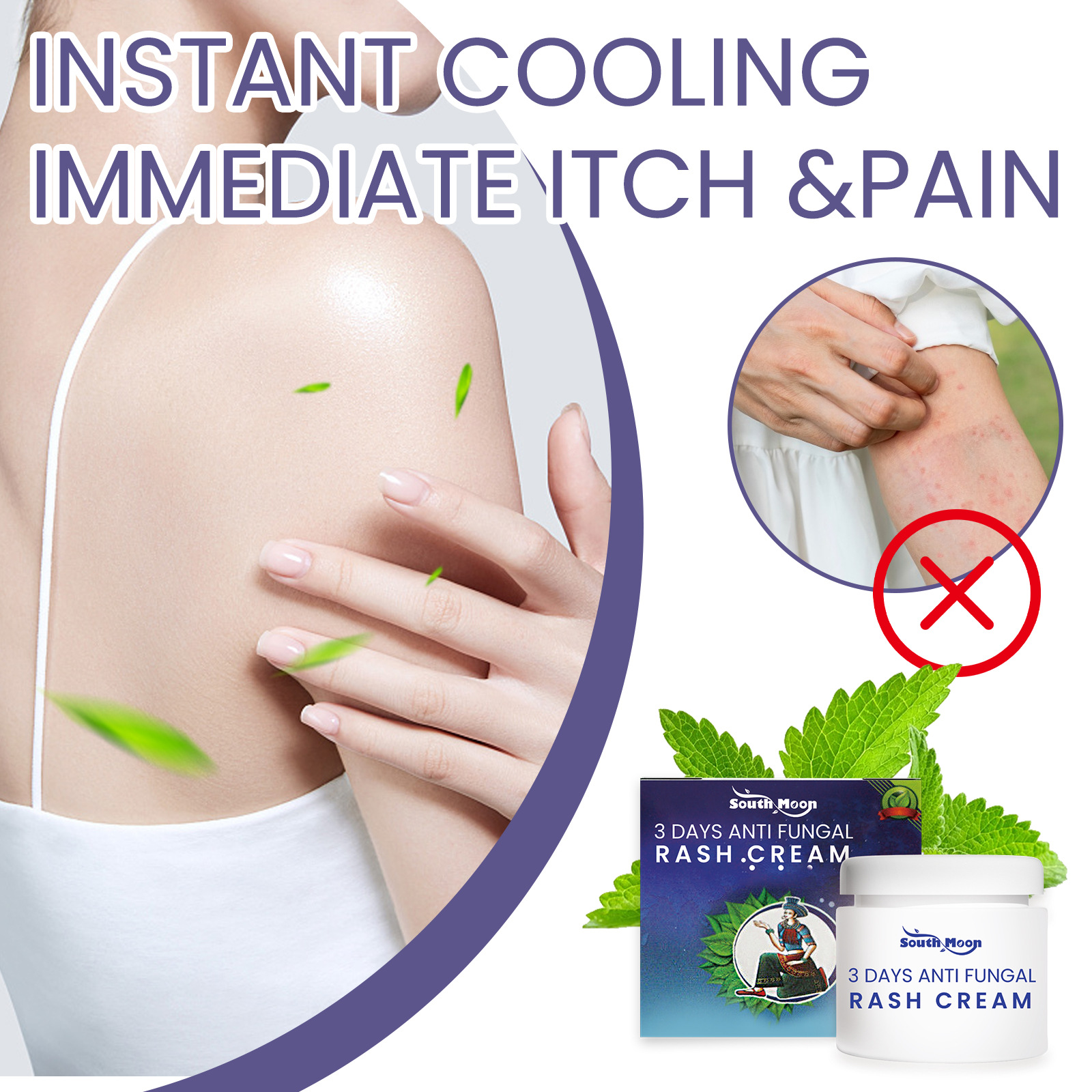 South Moon Skin Repair Cream herstelt de moshuidbarrière, verlicht roodheid en jeuk, hydraterende huidcrème_voghion.com