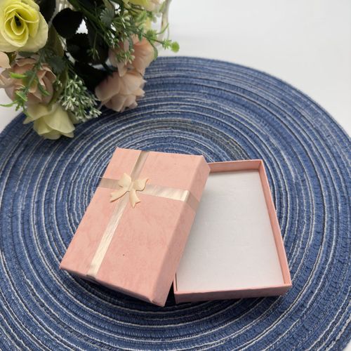 Bow necklace ring earrings bracelet packaging box exquisite gift box 7*9*3 jewelry box jewelry box wholesale
