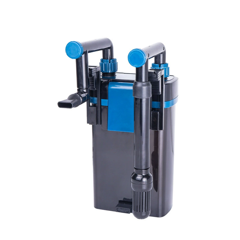 酷鱼 Fish tank filter outer wall -mounted small circulating water pump slightly oxygen ominal fish manure filter box filter barrel